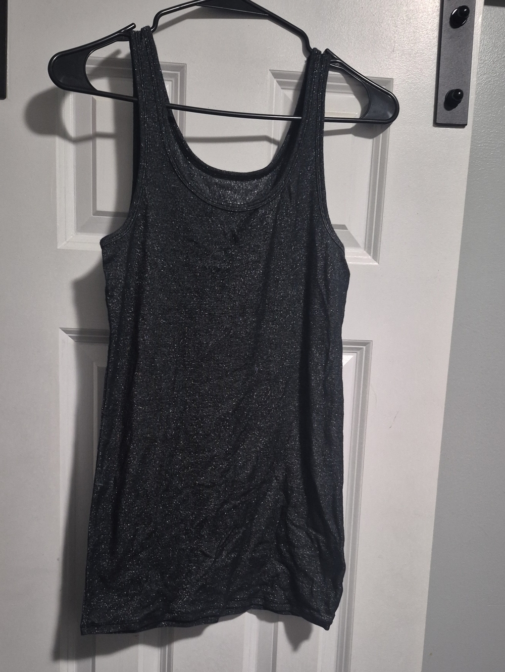 Merona Black Sparkle Tank Top